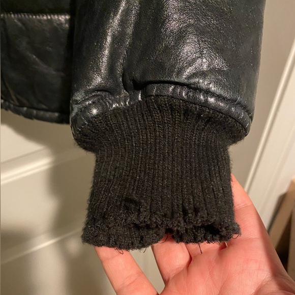 Giorgio Brato Leather Jacket with Hood - Picture 3 of 10